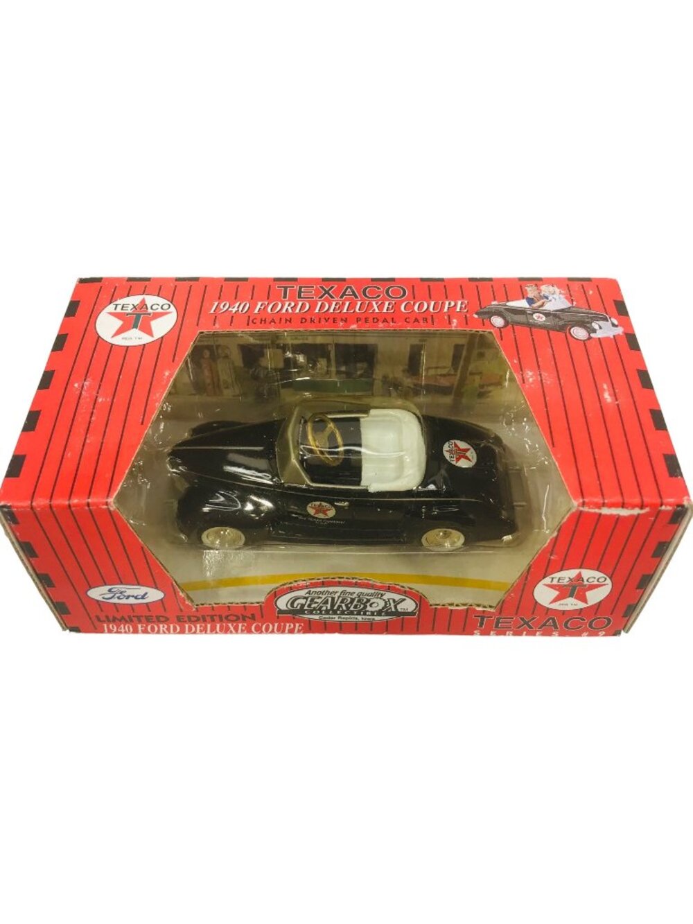 Gearbox Vintage Texaco Sky Chief 1940 Ford Deluxe Coupe Serial #000018 Pedal Car